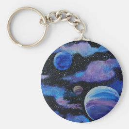 Llavero Nanosegunda Space Stars Nebula