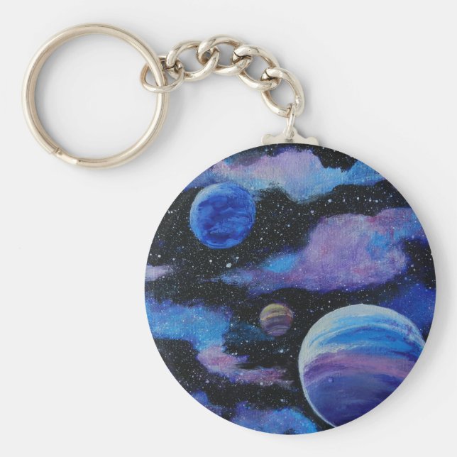 Llavero Nanosegunda Space Stars Nebula (Frente)