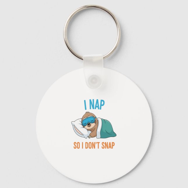 Llavero Nap para que no me muevas. (Anverso)