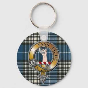 Llavero Napier Tartan & Badge