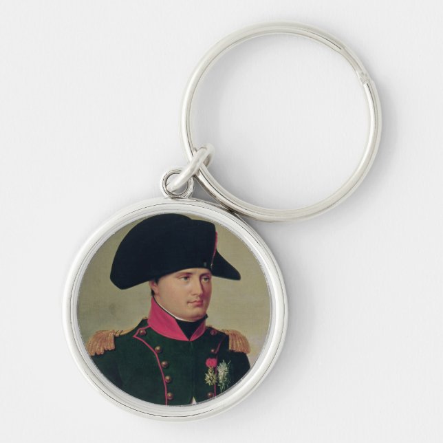 Llavero Napoleon I delante del castillo francés de (Frente)