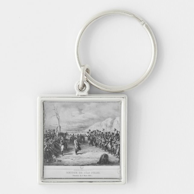 Llavero Napoleon I que vuelve de Elba (Frente)