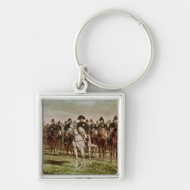 Llavero Napoleon I y su personal, c.1860 (Frente)
