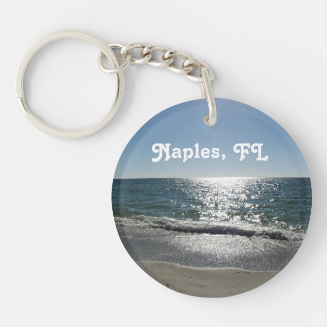 Llavero Nápoles, Florida (Frente)