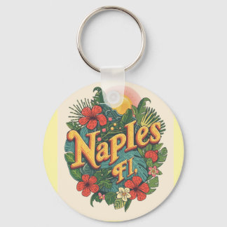 Llavero Nápoles florida soñando