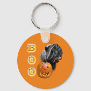 Llavero Napolitano Mastiff Halloween BOO