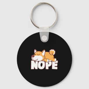 Llavero Napping shiba inu regalo de mascota perezoso de