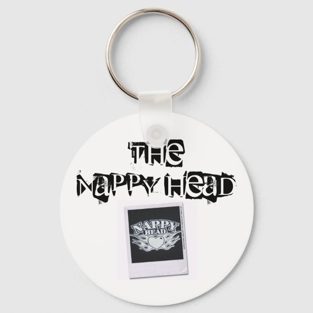 Llavero Nappy Head Keychain (Anverso)