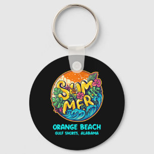 Llavero Naranja Beach Gulf Shores Alabama Summer Vacacione