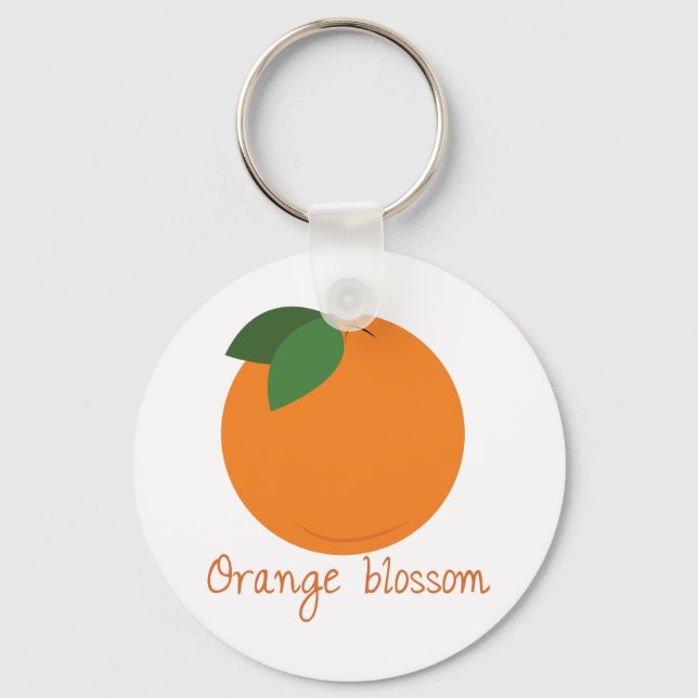 Llavero Naranja Blossom (Anverso)