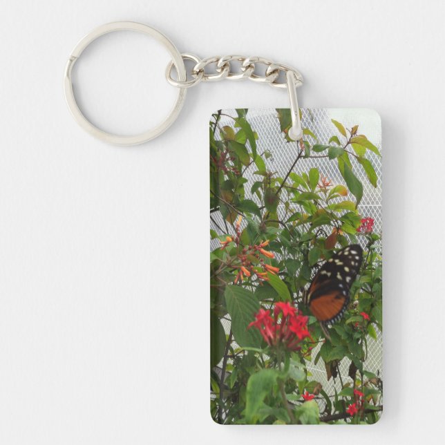 LLAVERO NARANJA BUTTERFLY (Frente)
