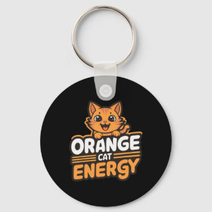 Llavero Naranja Cat Energy