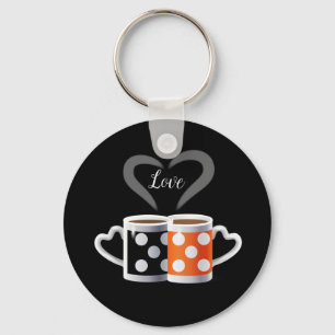 Llavero Naranja + color café negro o pertenecemos juntos