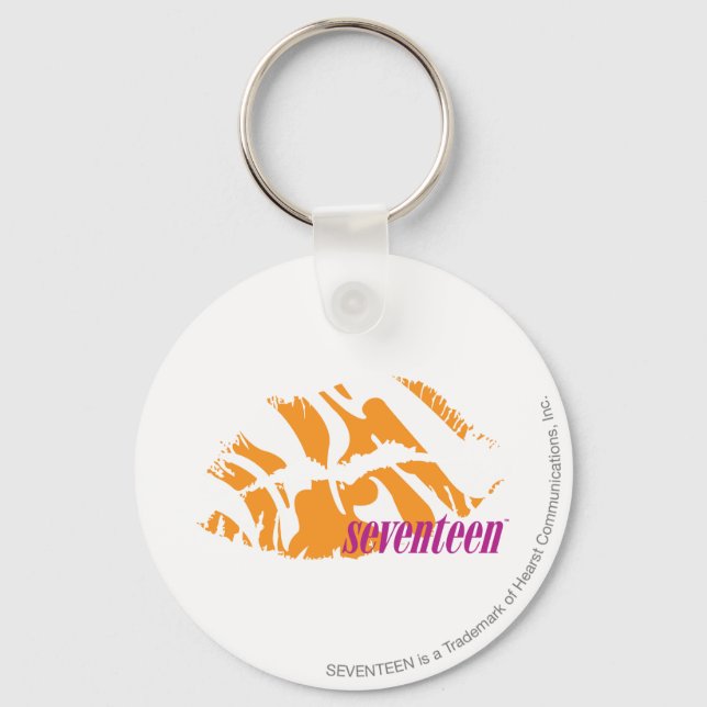 Llavero Naranja de cebra (Anverso)