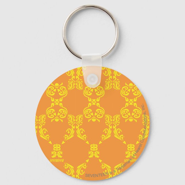 Llavero Naranja de Damasco Amarillo (Anverso)