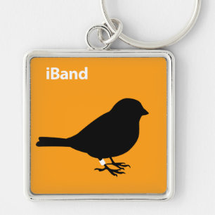 Llavero naranja de iBand