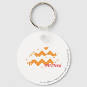 Llavero Naranja del zigzag