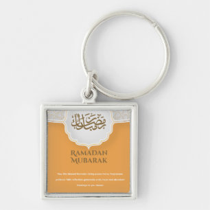 Llavero Naranja Eid Mubarak
