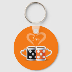 Llavero Naranja + El color o nosotros del café sólo