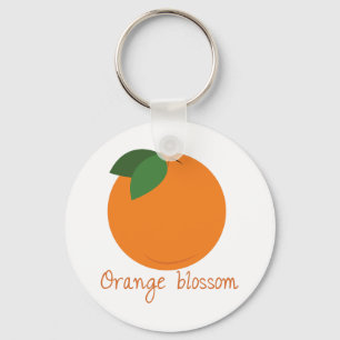 Llavero Naranja floreciente