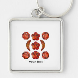 Llavero Naranja Gemstone Art.