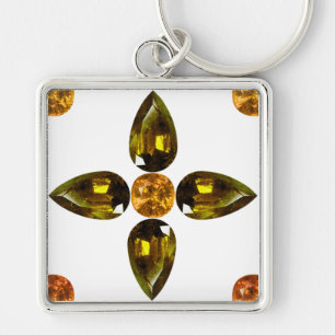 Llavero Naranja Keychain