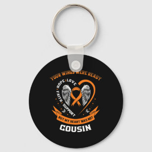 Llavero Naranja Leucemia Sensibilización Primo Cáncer Infa