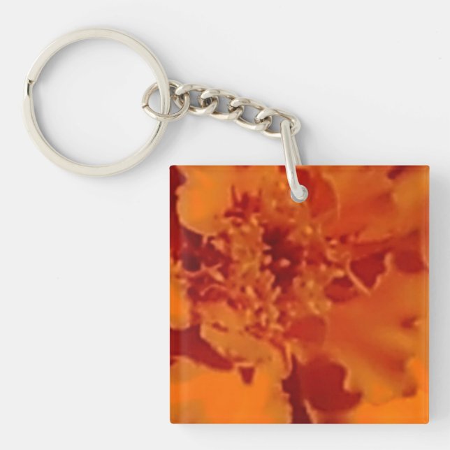 Llavero Naranja Marigold (Frente)