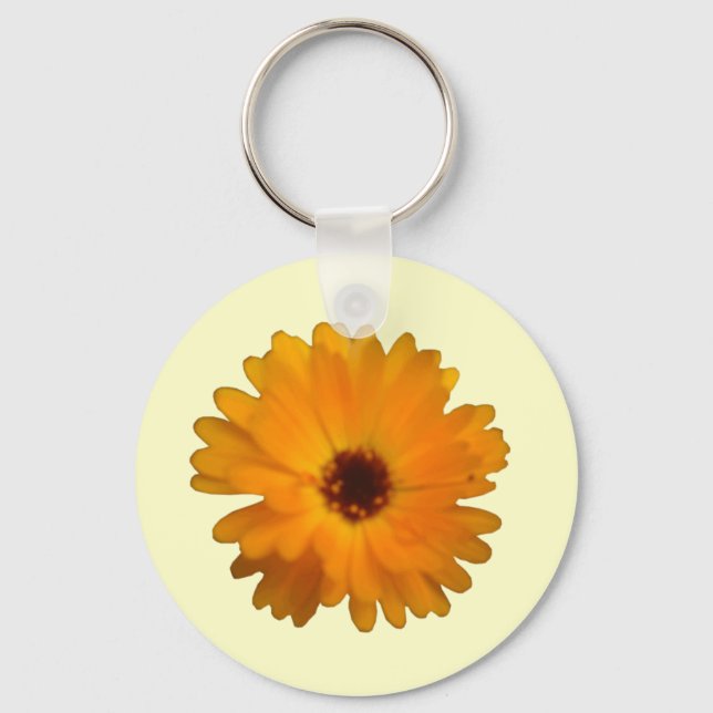 Llavero Naranja Marigold Keychain (Anverso)