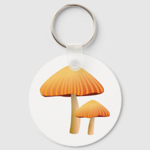 Llavero Naranja Mushrooms