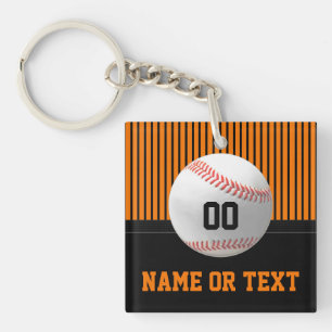 Llavero Naranja, Negro, Regalos Personalizados para Equipo