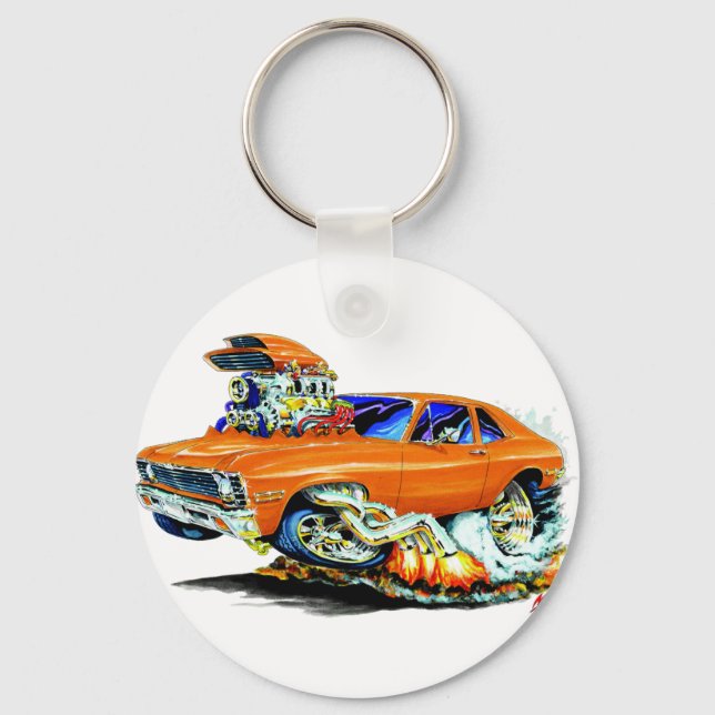 Llavero naranja Nova 1971-74 (Anverso)