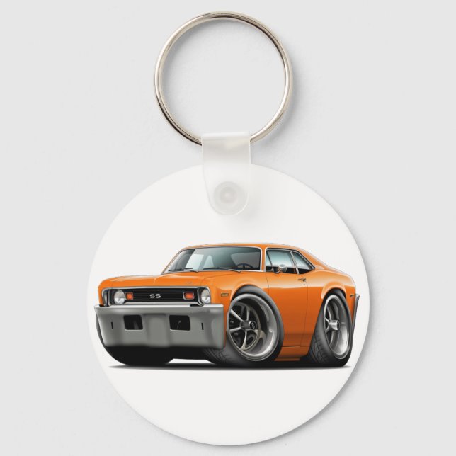 Llavero naranja Nova 1973-74 (Anverso)
