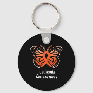 Llavero Naranja Ribbon 1 de la Conciencia Guerrero de Apoy