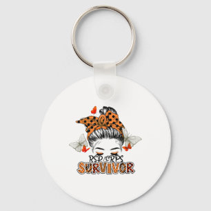 Llavero Naranja Rsdcrps Inquietud Chica Sobreviviente Cree