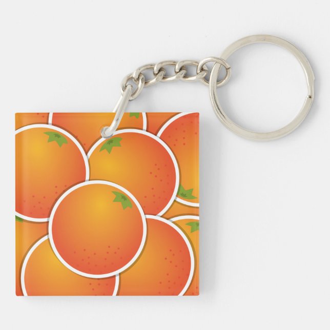 Llavero Naranjas graciosos (Atrás)