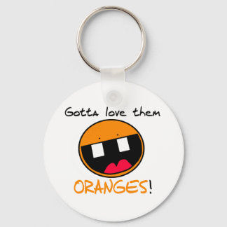 Llavero Naranjas Keychain