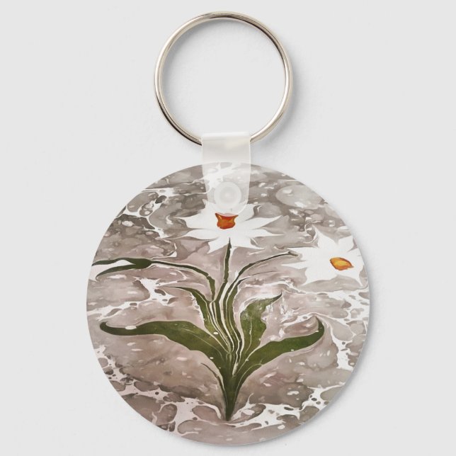 Llavero Narcissus On Marble (Anverso)