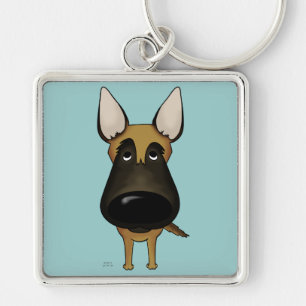 Llavero Nariz grande Malinois