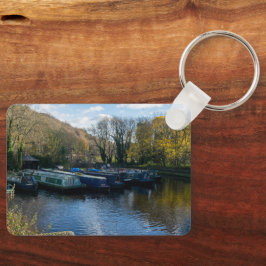 Llavero Narrowboats Moored at Salterhebble Basin