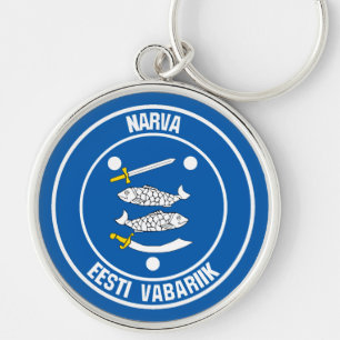 Llavero Narva Round Emblem