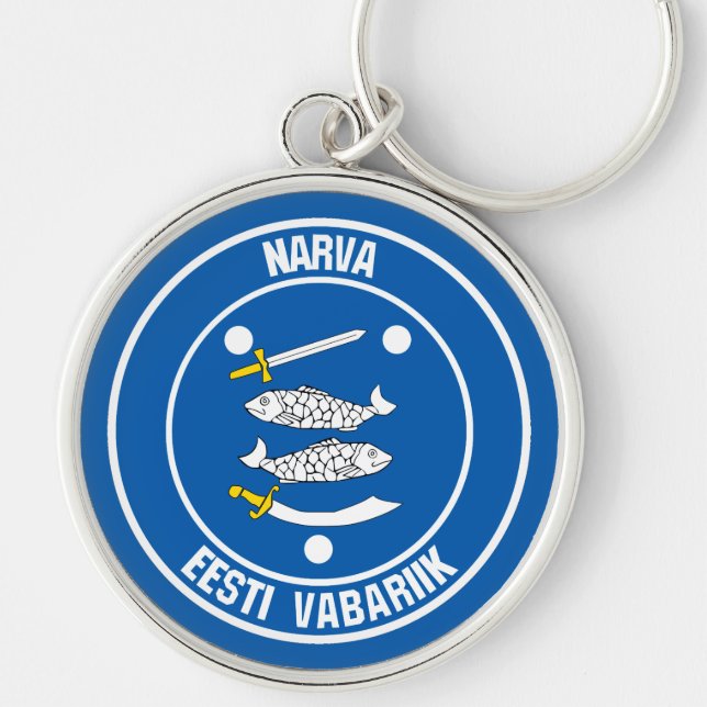 Llavero Narva Round Emblem (Frente)