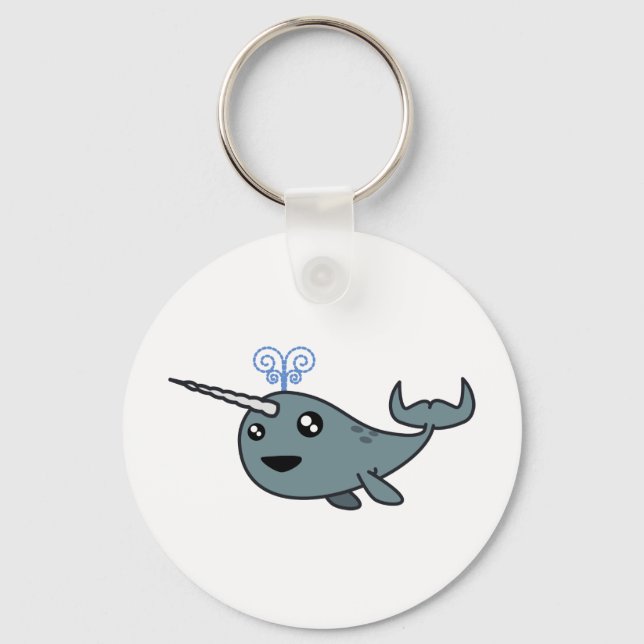 Llavero ¡Narwhal! (Anverso)