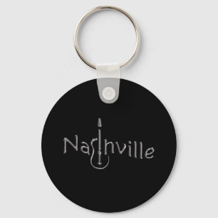 Llavero Nashville dorada
