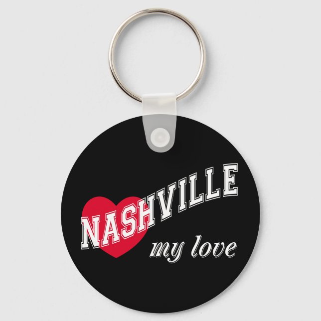 Llavero Nashville mi amor (Anverso)