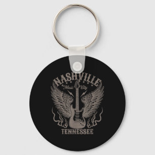 Llavero Nashville Tennessee Guitar Country Music City
