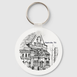 Llavero Nashville, TN Keychain