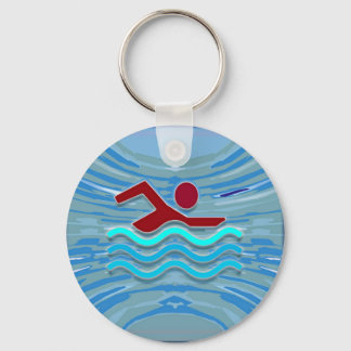 Llavero Natación Club Natación Ejercicio Fitness NVN254 Na