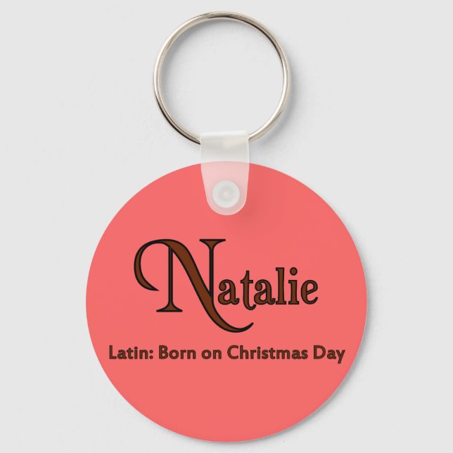 Llavero Natalie (Anverso)