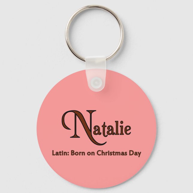 Llavero Natalie Keychain (Anverso)